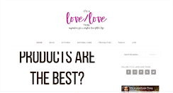 Desktop Screenshot of lovelovething.com